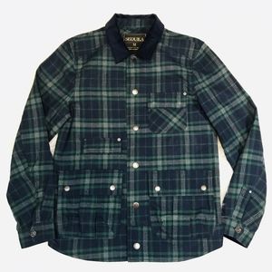 SEDUKA MENS PLAID SHIRT / JACKET SIZE MEDIUM